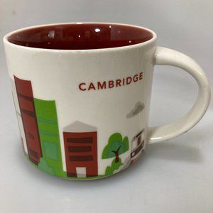 Starbucks Cambridge MA YAH 14 oz Coffee Mug You Are Here